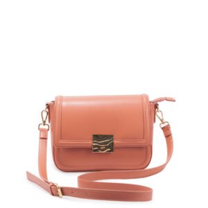 Bolsa Tiracolo Enfeite Rosa