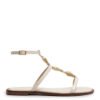 Rasteira Off White Enfeites