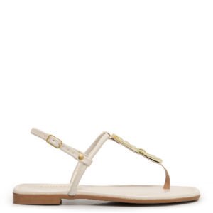 Rasteira Off White Enfeite